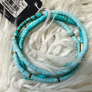 Cute semi precious beaded stones bracelets